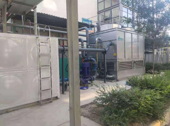 陜西空冷器施工現(xiàn)場(chǎng)